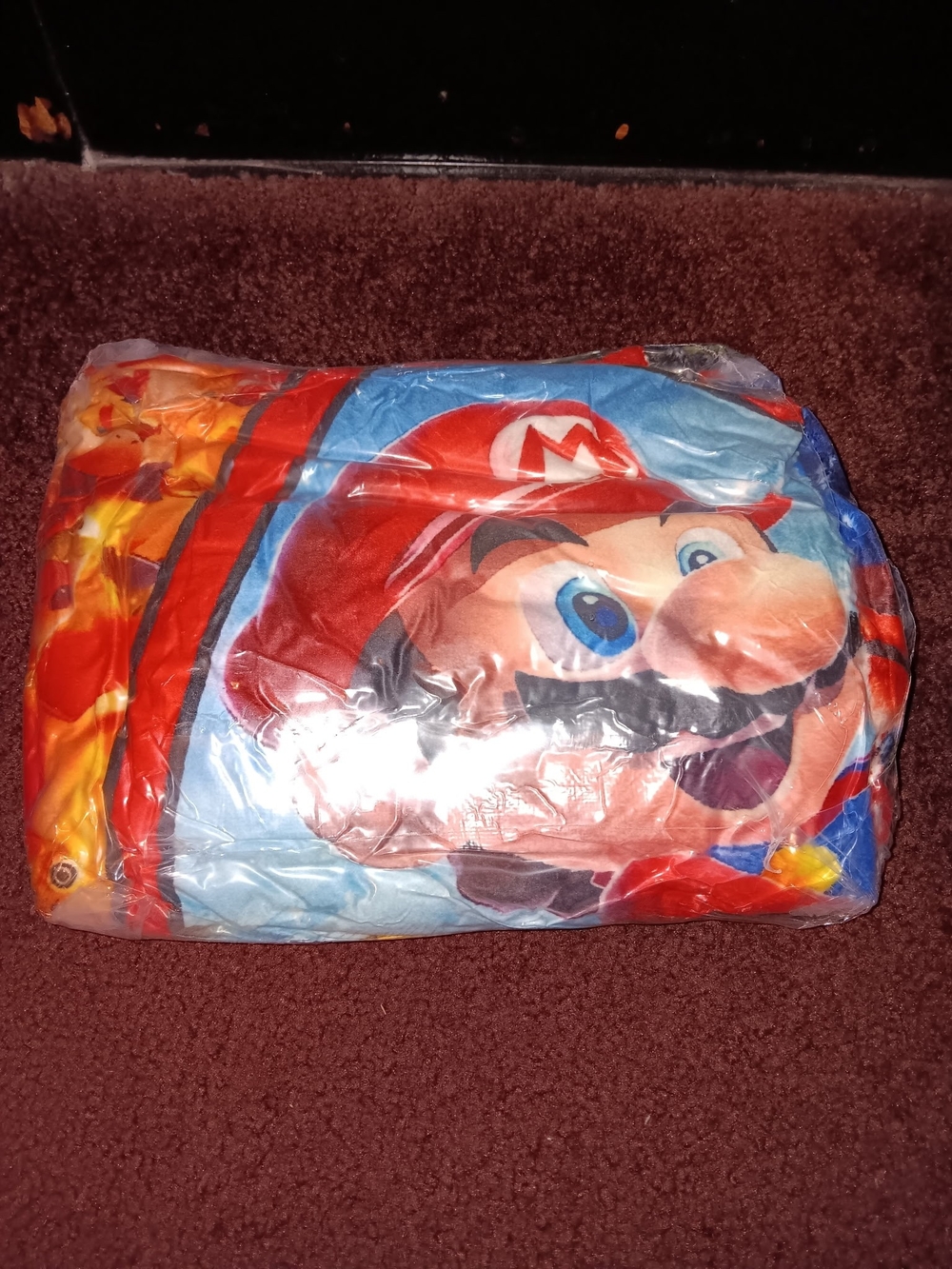 Mario Throw Blanket